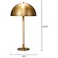 Splendor Living Uxley Table Lamp in Natural and Antique Brass, , large
