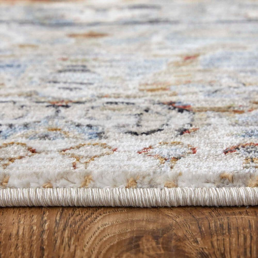 Feizy Melrose 9&#39; x 12&#39;8&quot; Ivory and Rust Area Rug, , large
