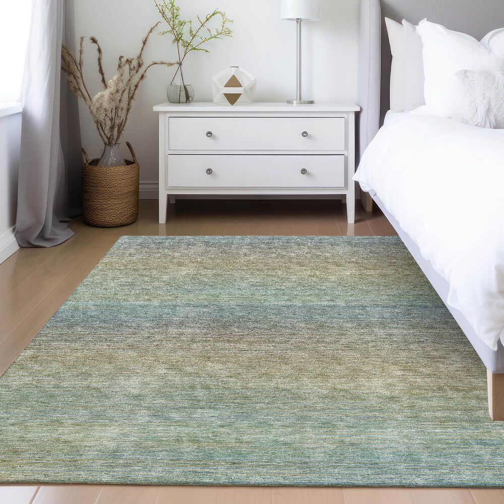 Dalyn Rug Company Trevi 9&#39; x 12&#39; Blue Area Rug, , large
