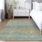 Dalyn Rug Company Trevi 9" x 12" Blue Area Rug, , large
