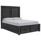 Millenium Foyland 5-Piece Queen Bedroom Set in Black and Brown, , large