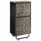 4D Concepts Locker Bookcase in Natural, Black and Grey, , large