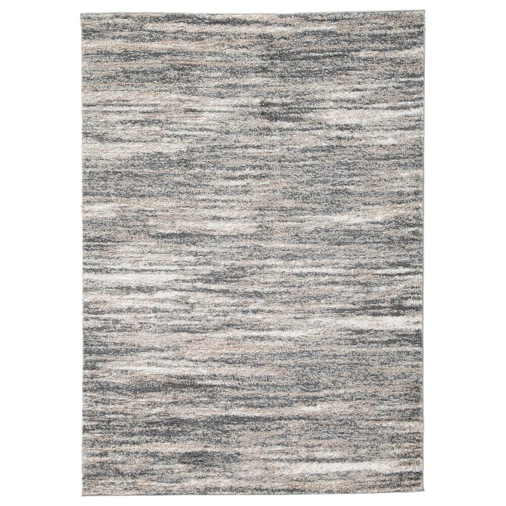 Ashley Gizela 7"10" x 10" Ivory, Beige and Gray Area Rug, , large