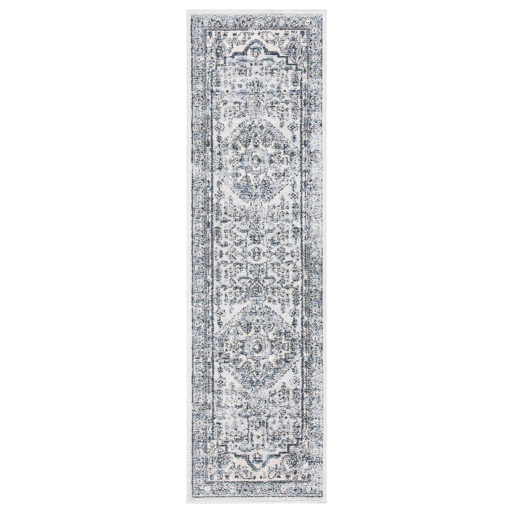 Safavieh Oregon 2"2" x 6" Light Blue and Ivory Area Rug, , large