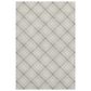 Dalyn Rug Company Soft Essentials Plaid Linen 3" x 5" Indoor/Outdoor Area Rug, , large