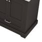 Lexora Home Dukes 80" Double Bathroom Vanity in Espresso with 2 cm White Quartz Top and Rectangular Sinks, , large