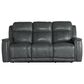 Bassett Conover Power Reclining Sofa with Power Headrest and Lumbar in Blue, , large