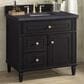 James Martin Vanities Lorelai 36" Single Vanity in Black Onyx with 3 cm Charcoal Soapstone Quartz Top, , large