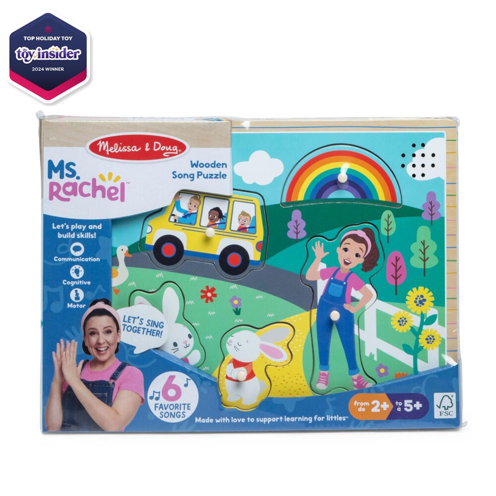 Melissa & Doug Ms. Rachel Sound Puzzle, , large