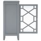 Linon Home Decor Fetti Small Cabinet in Grey, , large