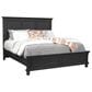 Riva Ridge Oxford 4 Piece King Panel Bedroom Set in Black, , large