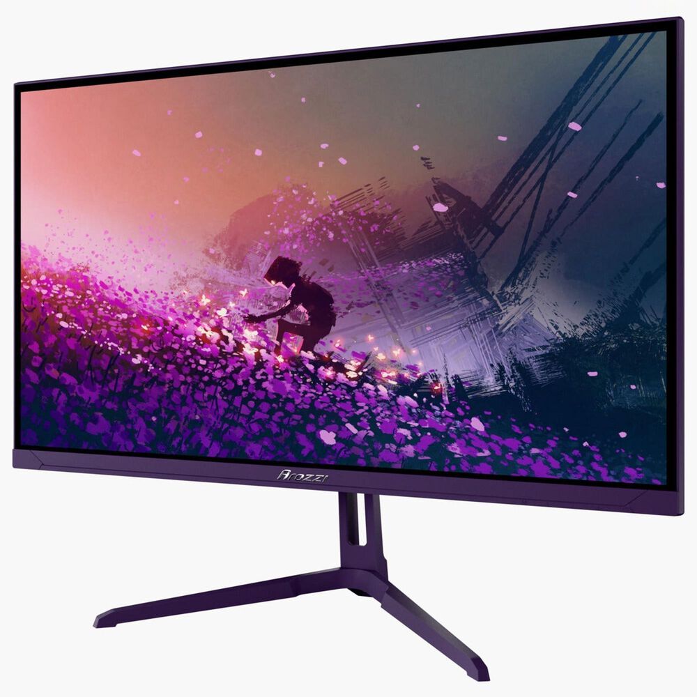 Arozzi Nova 24" IPS 200Hz Gaming Monitors in Purple, , large