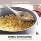 Green Pan Platinum Silicone Splotted Spoon in Taupe, , large
