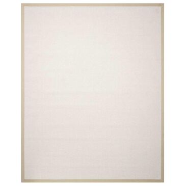 Nourison Sisal Soft SSF02 5" x 8" Blanc Area Rug, , large