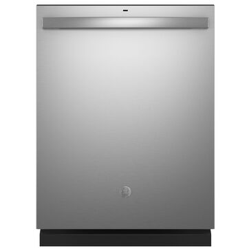 GE Appliances 24" Built-In Bar Handle Dishwasher with 55 dBA in Stainless Steel, , large