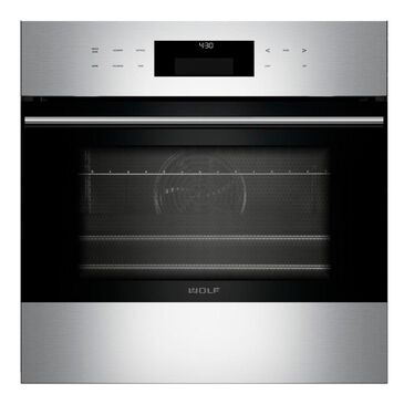 Wolf 24" E Series Transitional Built-In Single Oven in Stainless Steel, , large