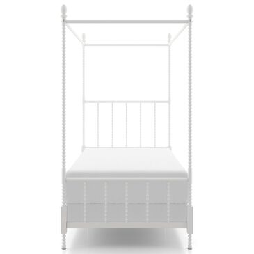 Furniture of America Elliot Twin Canopy Bed in White, , large