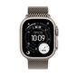 Apple Watch Ultra 3 (GPS+Cellular) 49mm Titanium Case with Titanium Milanese Loop - Medium - (2025), , large