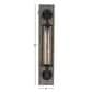 Maple and Jade Black Battery-Operated Geometric Wall Accent Lamp with Included Fixed LED Light, , large