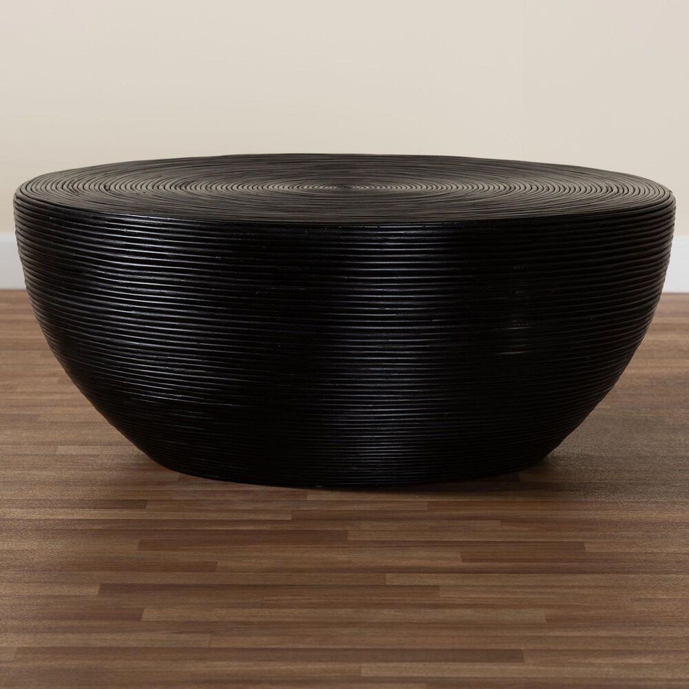 Baxton Studio Tokyo Coffee Table in Black, , large