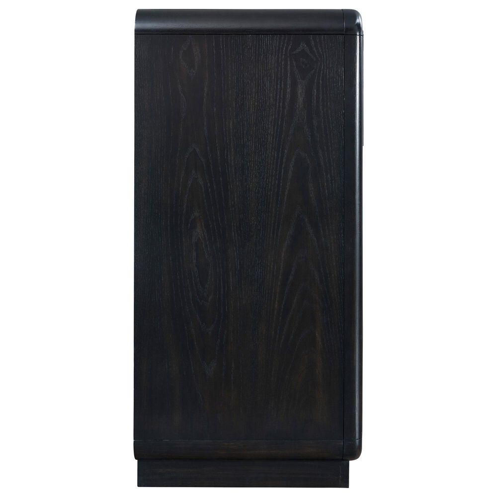 Millenium Rowanbeck Dresser and Mirror in Rich Layered Black, , large