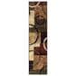 Oriental Weavers Hudson 2544B 1"10" x 7"6" Multi-Colored Runner, , large