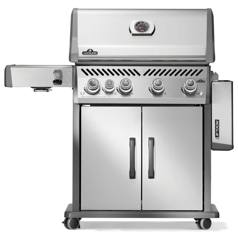 Napoleon Rogue PRO 525 SIB Propane Gas Grill in Stainless Steel, , large
