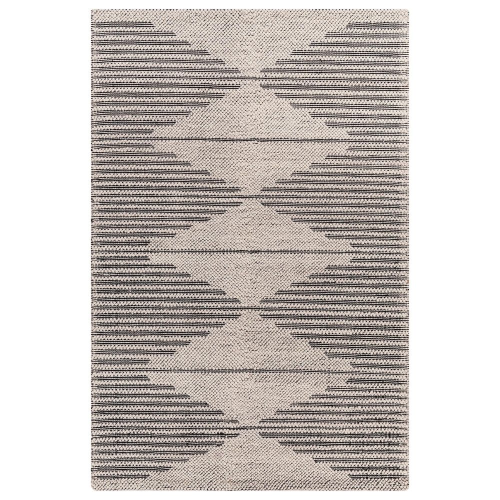 Surya Daffodil 6" x 9" Light Grey and Beige Area Rug, , large