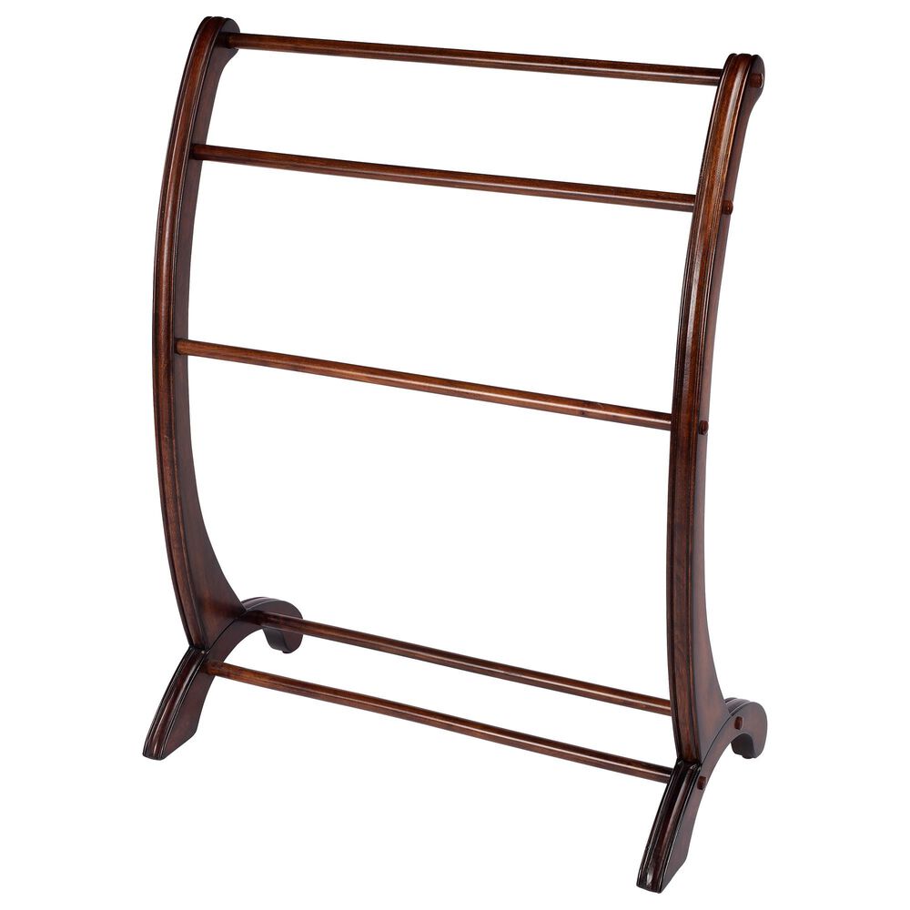 Butler Nathaniel Blanket Stand in Cherry, , large