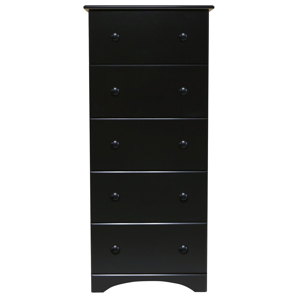 Lemoore Essential 5000 5 Drawer Chest in Black, , large