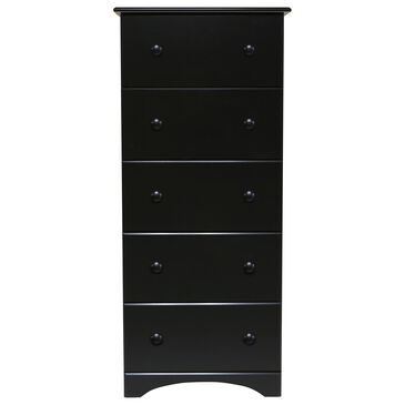 Lemoore Essential 5000 5 Drawer Chest in Black, , large
