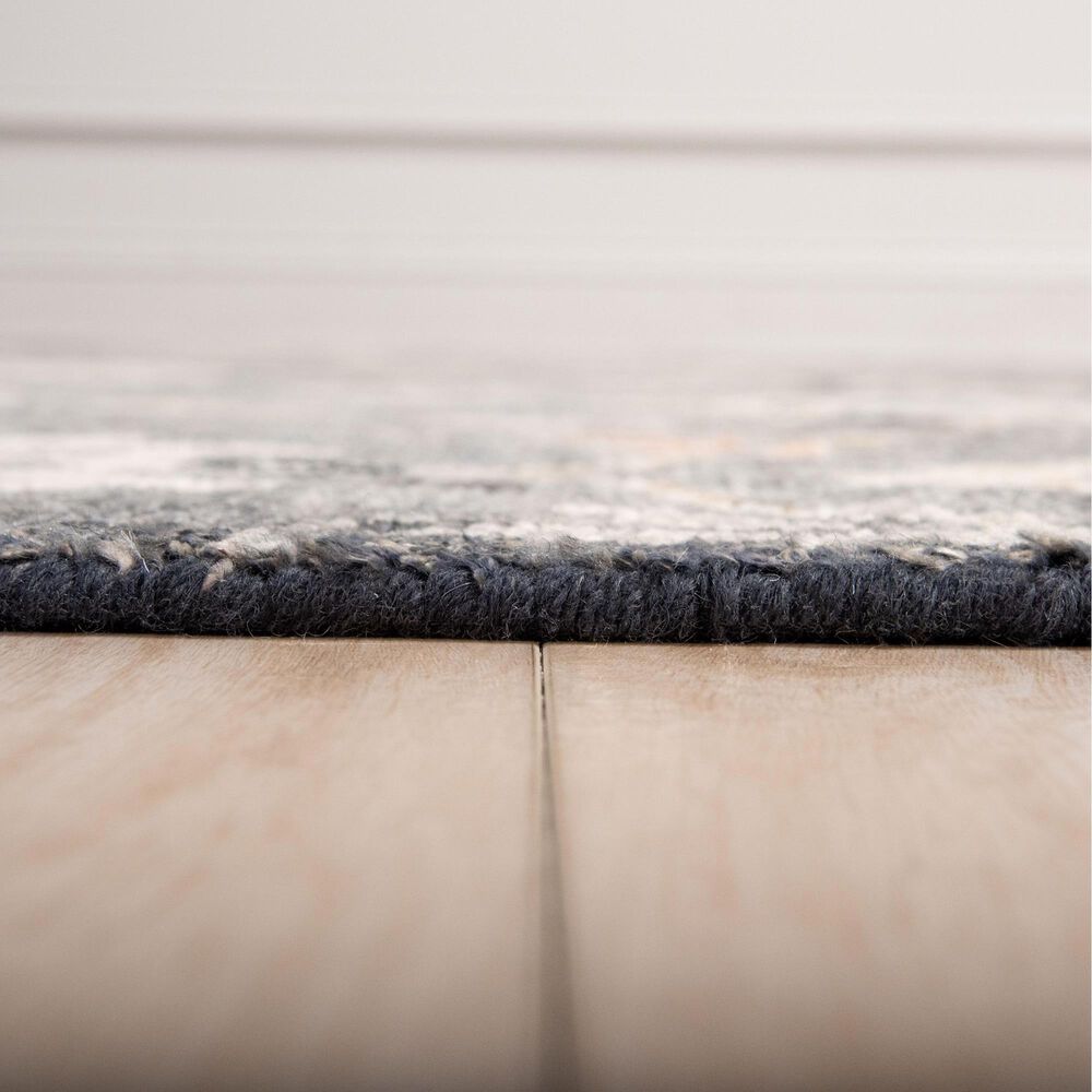 Rizzy Hallmark 2&#39; x 3&#39; Charcoal Area Rug, , large