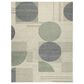Ashley Dallane 8" x 10" Linen, Blue and Green Area Rug, , large
