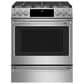 Cafe 30" Slide-In Dual Fuel Range in Stainless Steel, , large