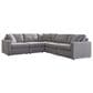 Ashley Modmax 5-Piece Sectional in Granite, , large