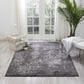 Nourison Silk Shadows 5"6" x 7"5" Graphite Area Rug, , large