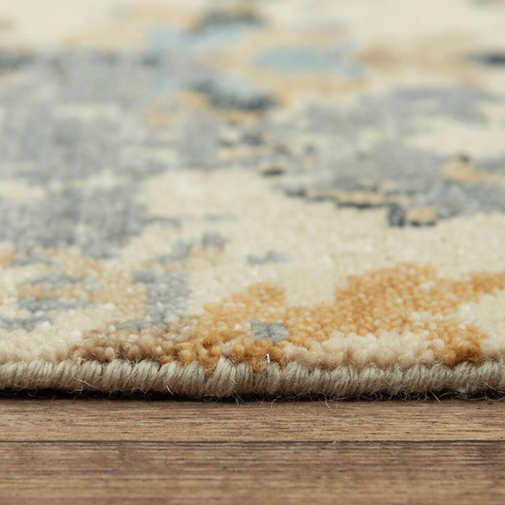 RIZZY Belmont 6&#39; x 9&#39; Beige, Gold and Grey Area Rug, , large