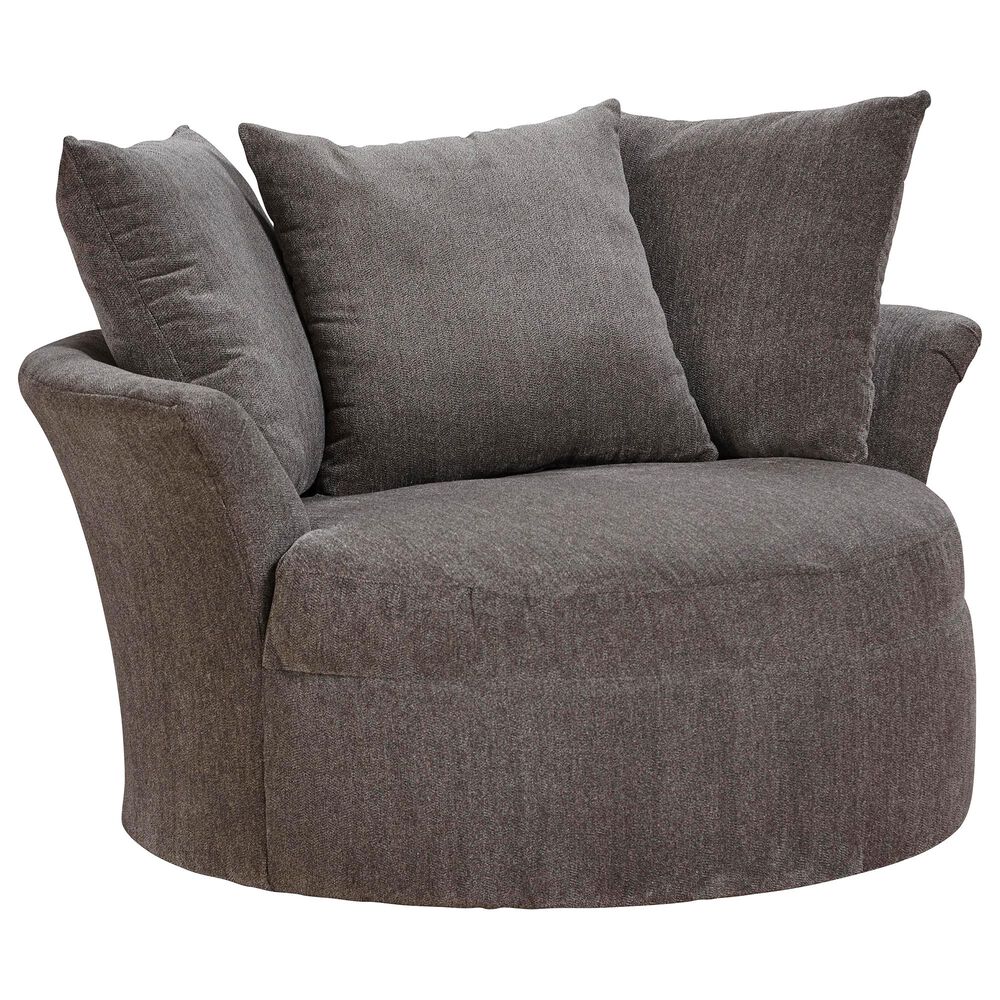 Hartsfield Sax Swivel Chair in Cobblestone, , large