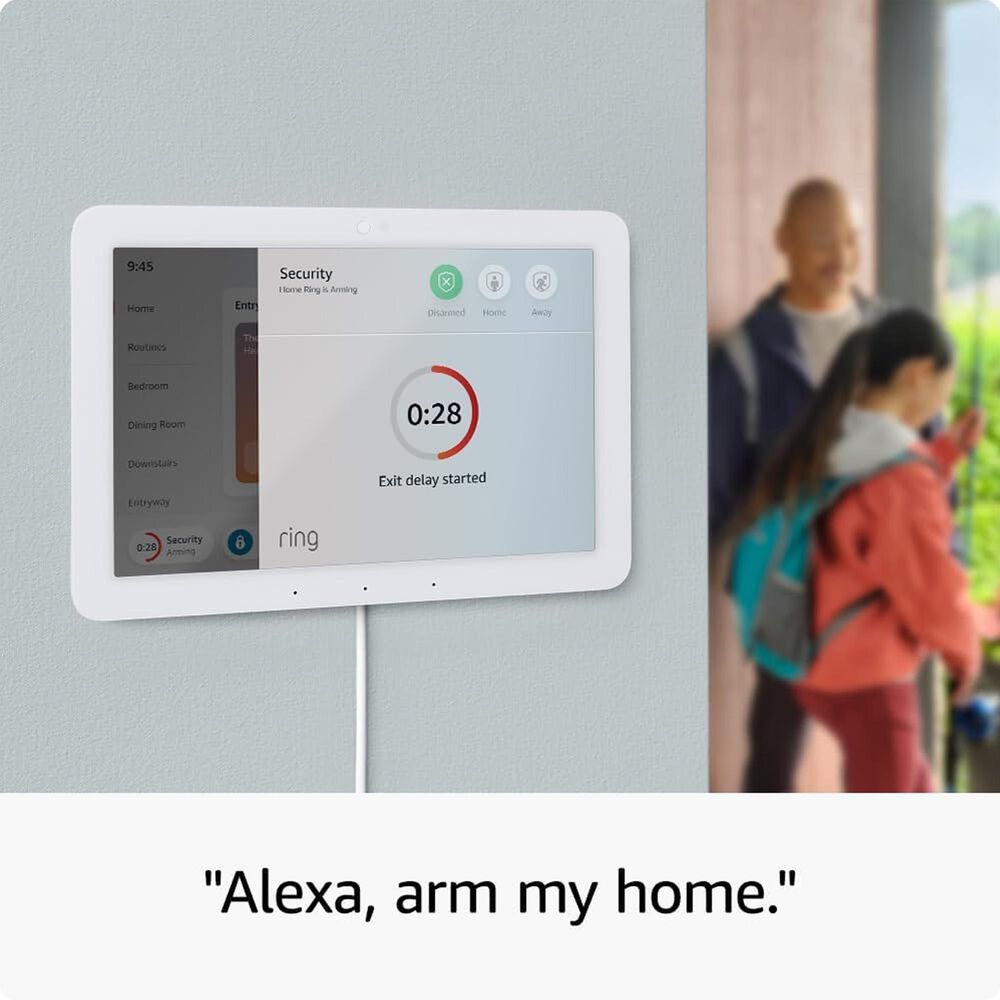 Amazon Echo Hub 8&quot; Smart Home Control Panel with Alexa Assistant in White, , large