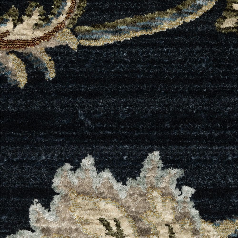 Oriental Weavers Capella Blue and Multicolor 7&#39;10&quot; x 10&#39;10&quot; Area Rug, , large
