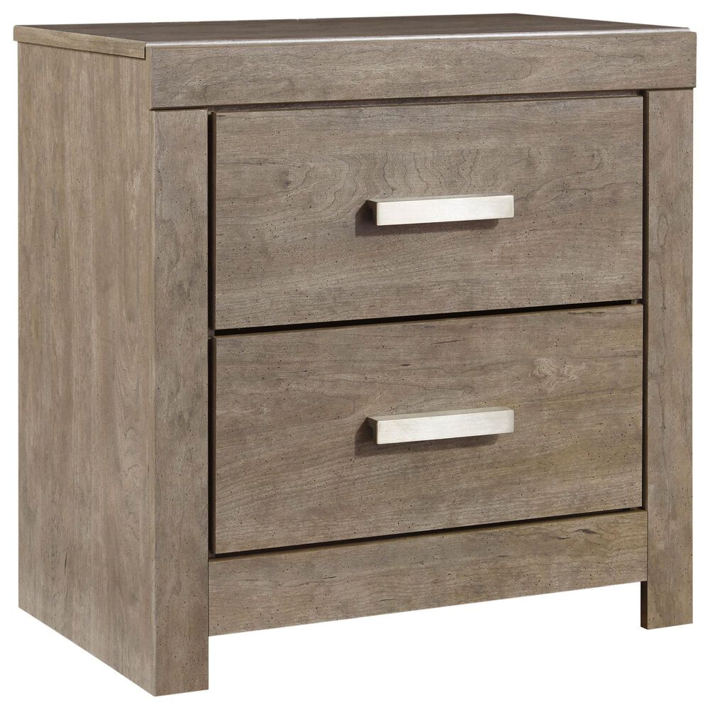 Ashley Culverbach 4 Piece Queen Bedroom Set in Driftwood Gray, , large