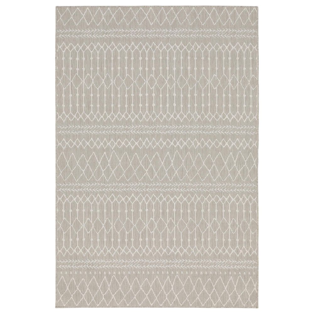 Oriental Weavers Portofino 670H4 6"7" x 9"2" Gray Area Rug, , large