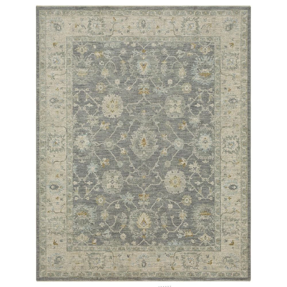 Karastan Adalia Kahta Dark Grey 5" x 7"6" Area Rug, , large