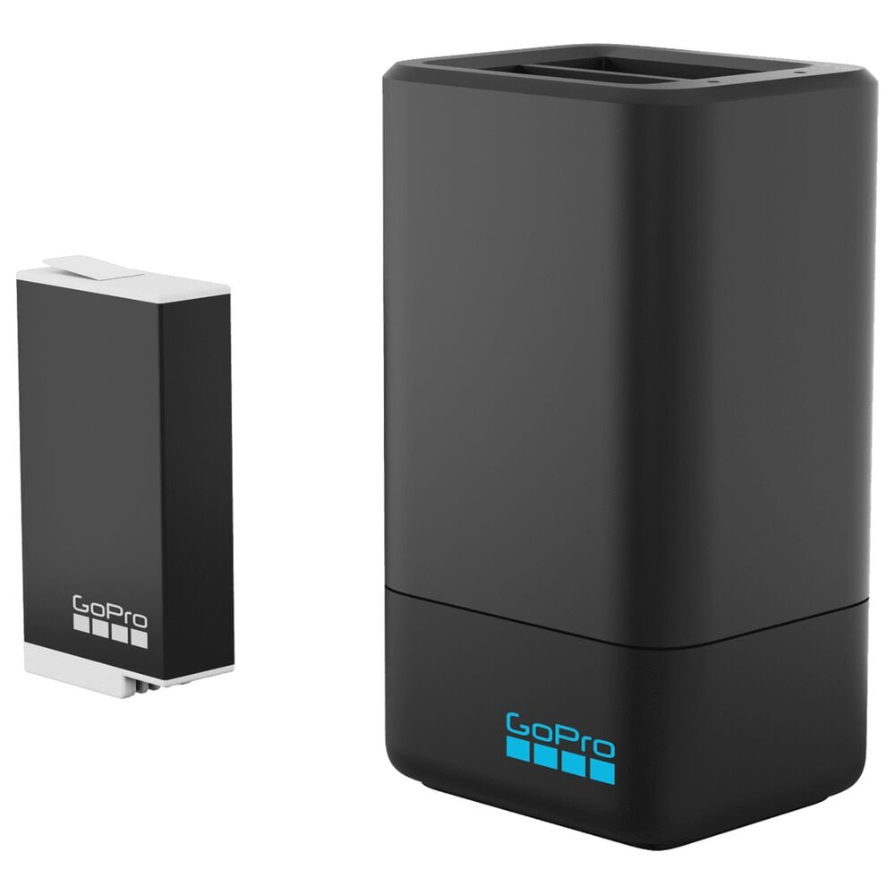 GoPro Dual Battery Charger and Enduro Battery for MAX in Black, , large