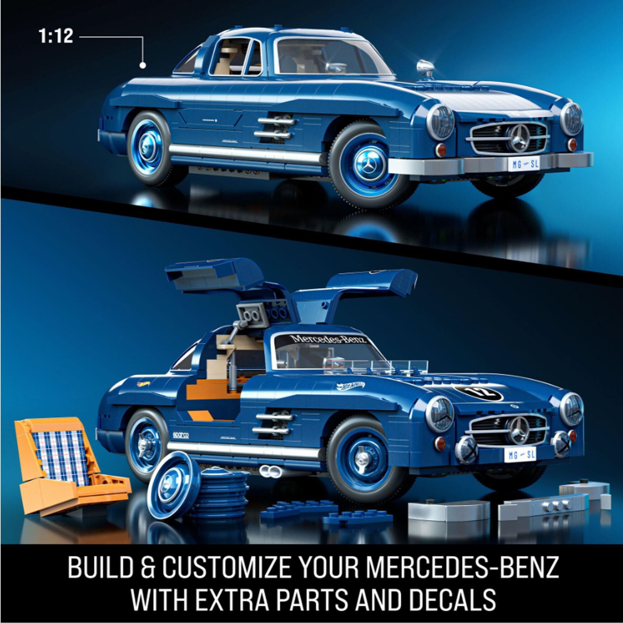 Mattel Brick Shop Mercedes Benz 300 SL (DO