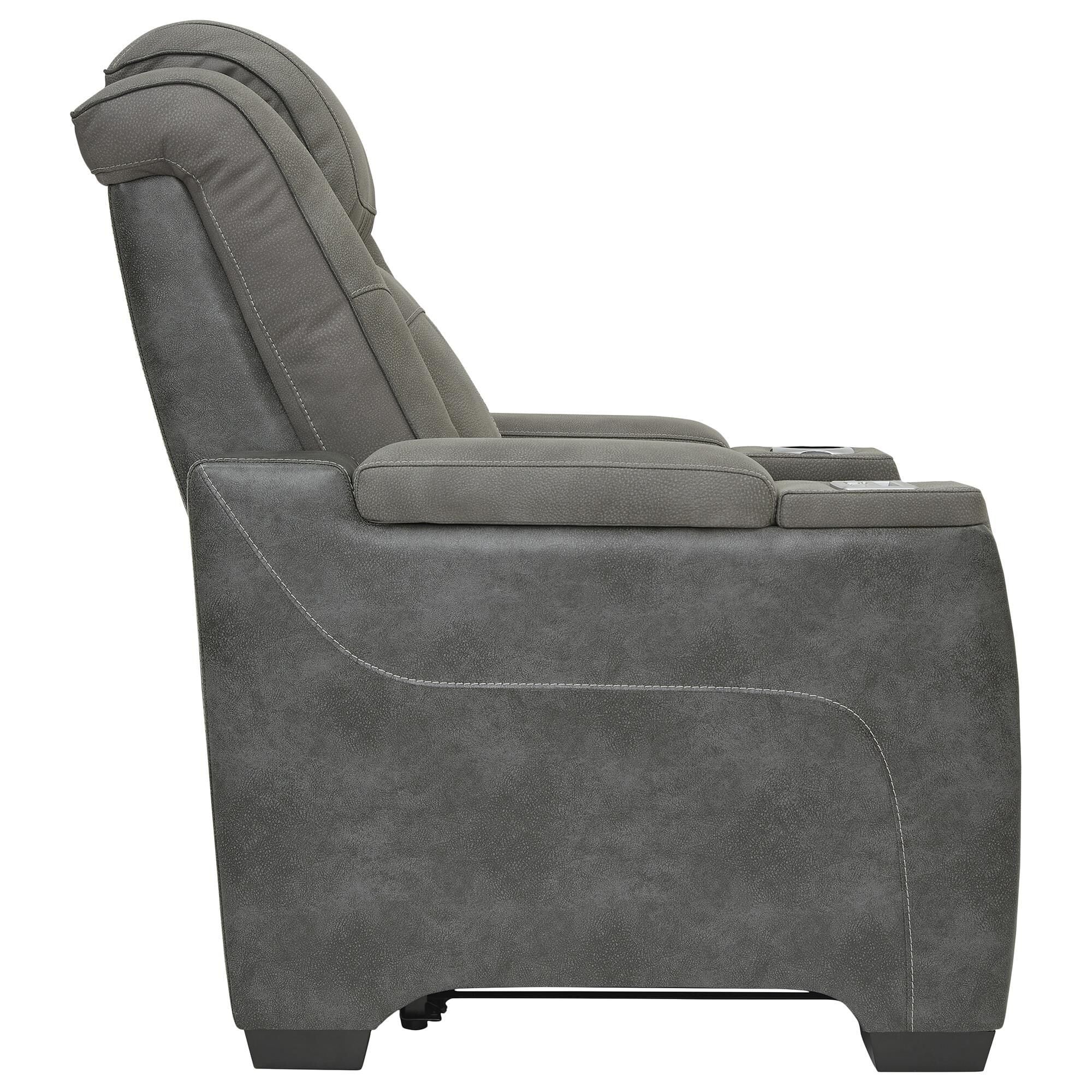 Millennium Next-Gen DuraPella Power Recliner in Slate | NFM