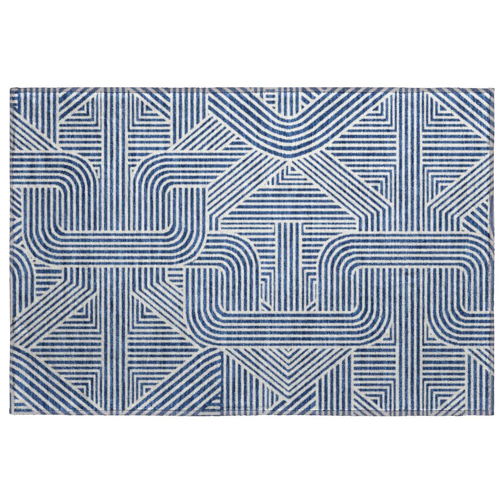 Dalyn Rug Company The Reserve TR14 Navy 2"6" x 3"10" Indoor/Outdoor Area Rug, , large