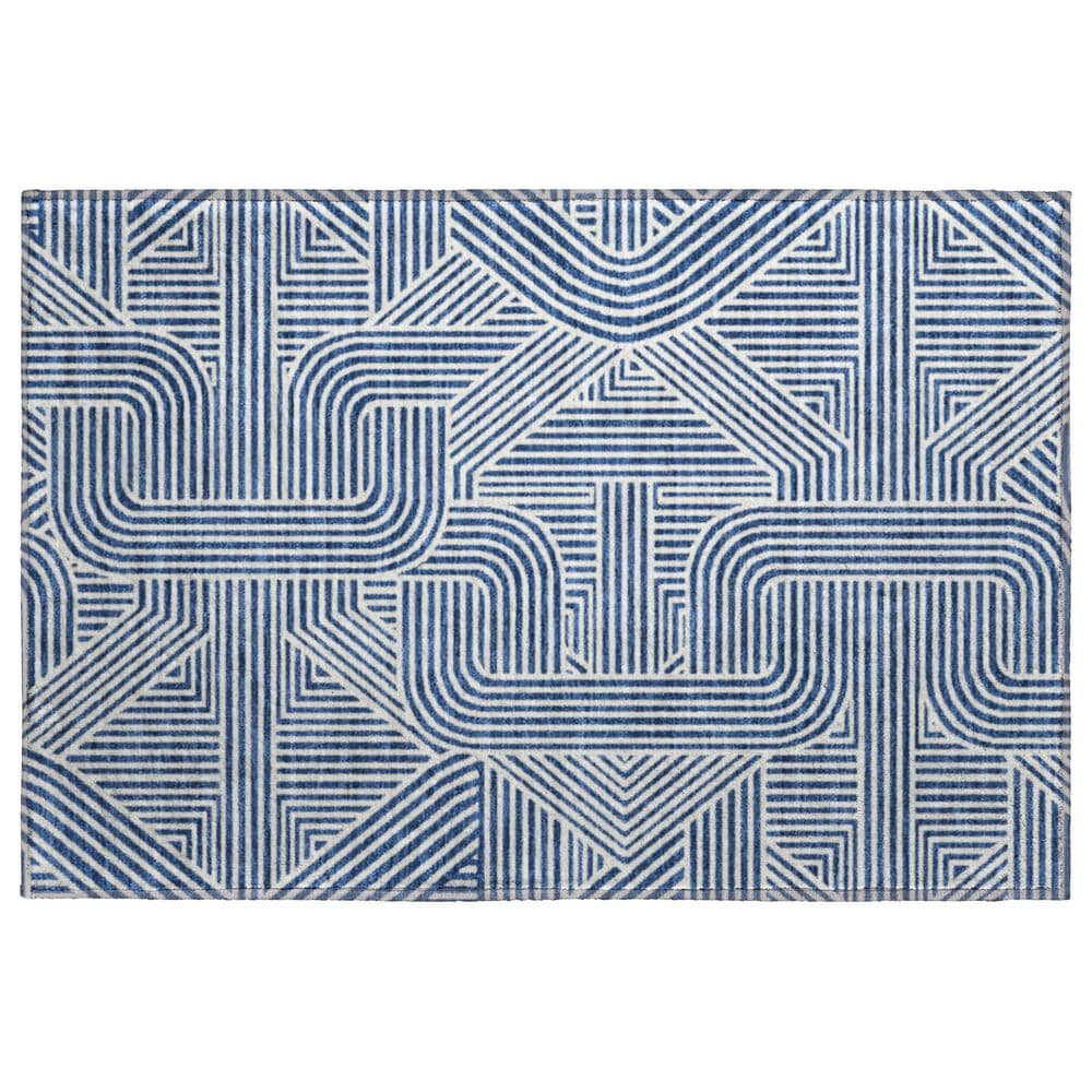 Dalyn Rug Company The Reserve TR14 Navy 2"6" x 3"10" Indoor/Outdoor Area Rug, , large