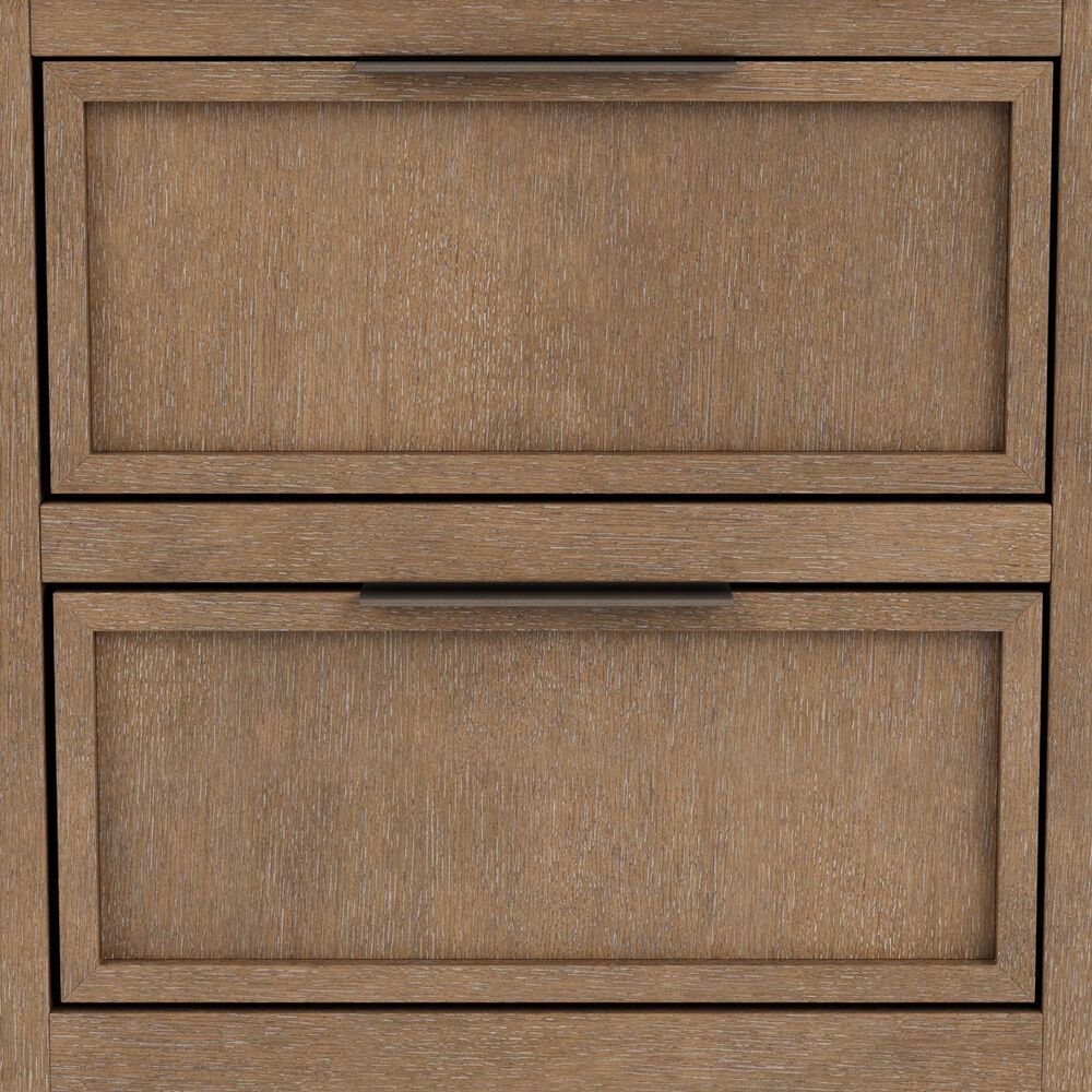 Riverside Furniture Jaxon 2-Drawer Nightstand in Casual Mink, , large