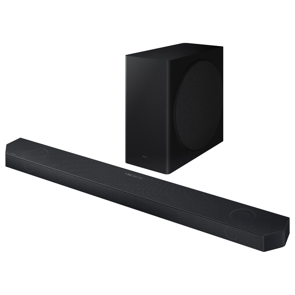 Samsung 3.1.2-Channel Wireless Dolby Atmos Soundbar System in Titan Black, , large